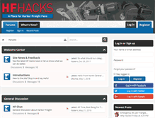 Tablet Screenshot of hfhacks.com